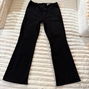 STITCH FIX Cosmic Blue Elegant Black Flare Jeans for Women